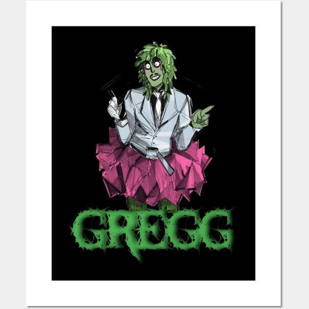 Old gregg T-shirt Wall Art by Takurs